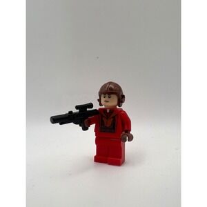 LEGO Star Wars Naboo Security Guard Minifigure Red Uniform with Blaster